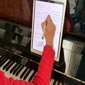 Cours de piano par échange de Vidéos, tablette, iphone